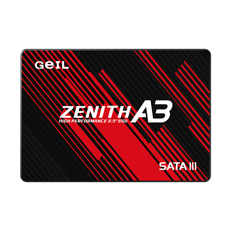 250 GB SSD GEIL A3AC16I250A ZENITH А3 2.5” SATA R500 W450MB/s GZ25A3-250G