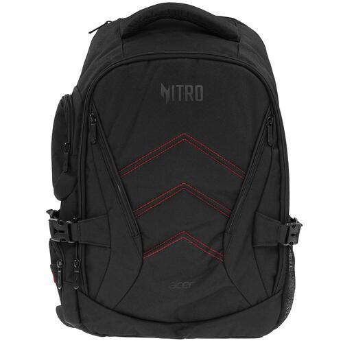Рюкзак для ноутбука 15.6" Acer Nitro OBG313 черный/красный полиэстер