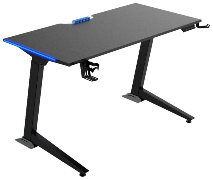 Стол моторизированный игровой FLEXISPOT GT3-V2 Black <1200*600MM, Регулируемая высота 735-1170ММ>