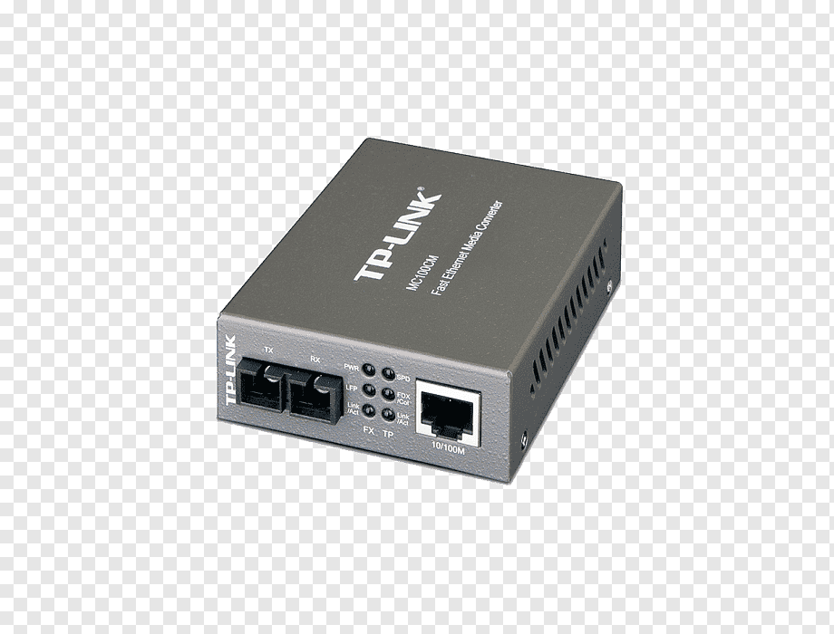 Медиаконвертер TP-Link MC100CM <10/100M RJ45 to 100M multi-mode SC fiber Converter, Full-duplex,up t