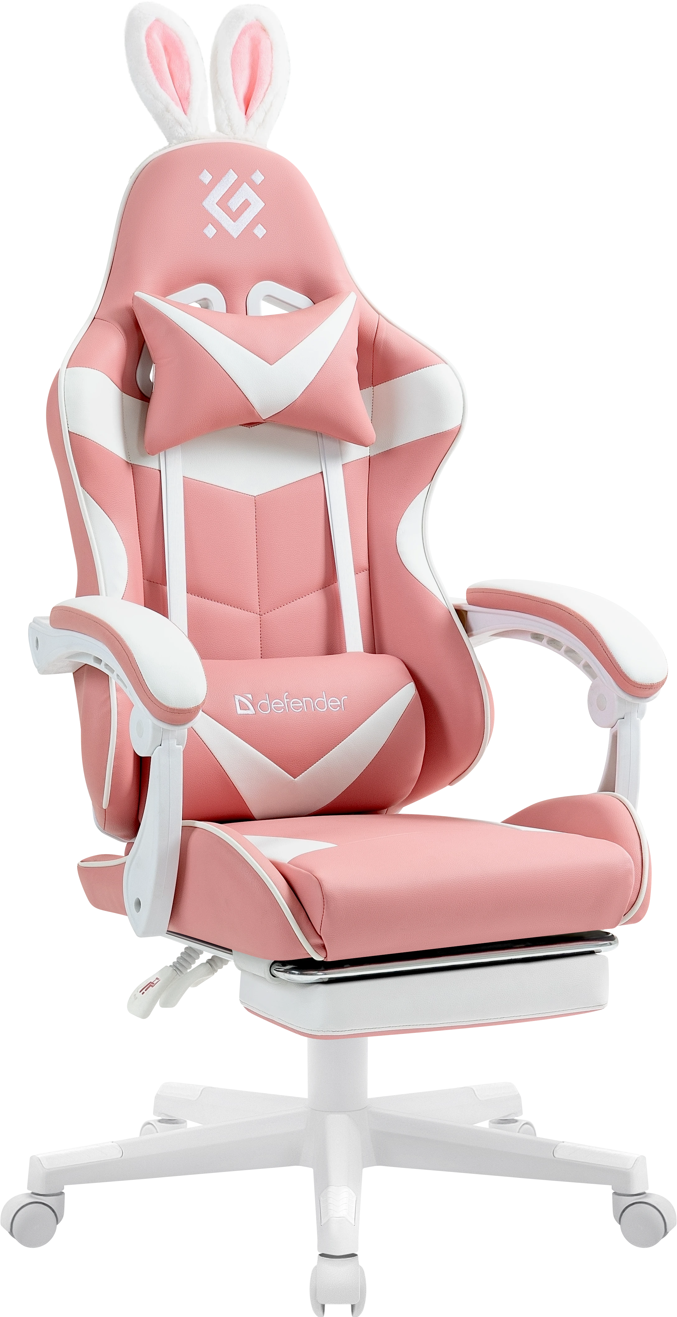 Игровое кресло Defender Irifi (M) подставка под ноги, розовый