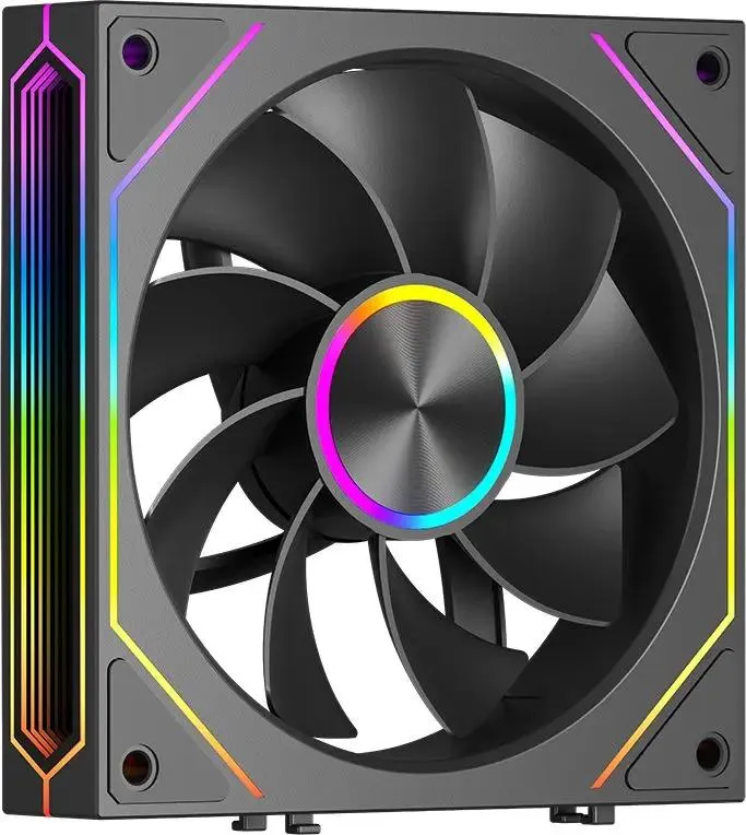 Вентилятор для корпуса PCCooler F3 X120R ARGB BK 1x(120x120x25mm) 800-1800RPM 54CFM Black