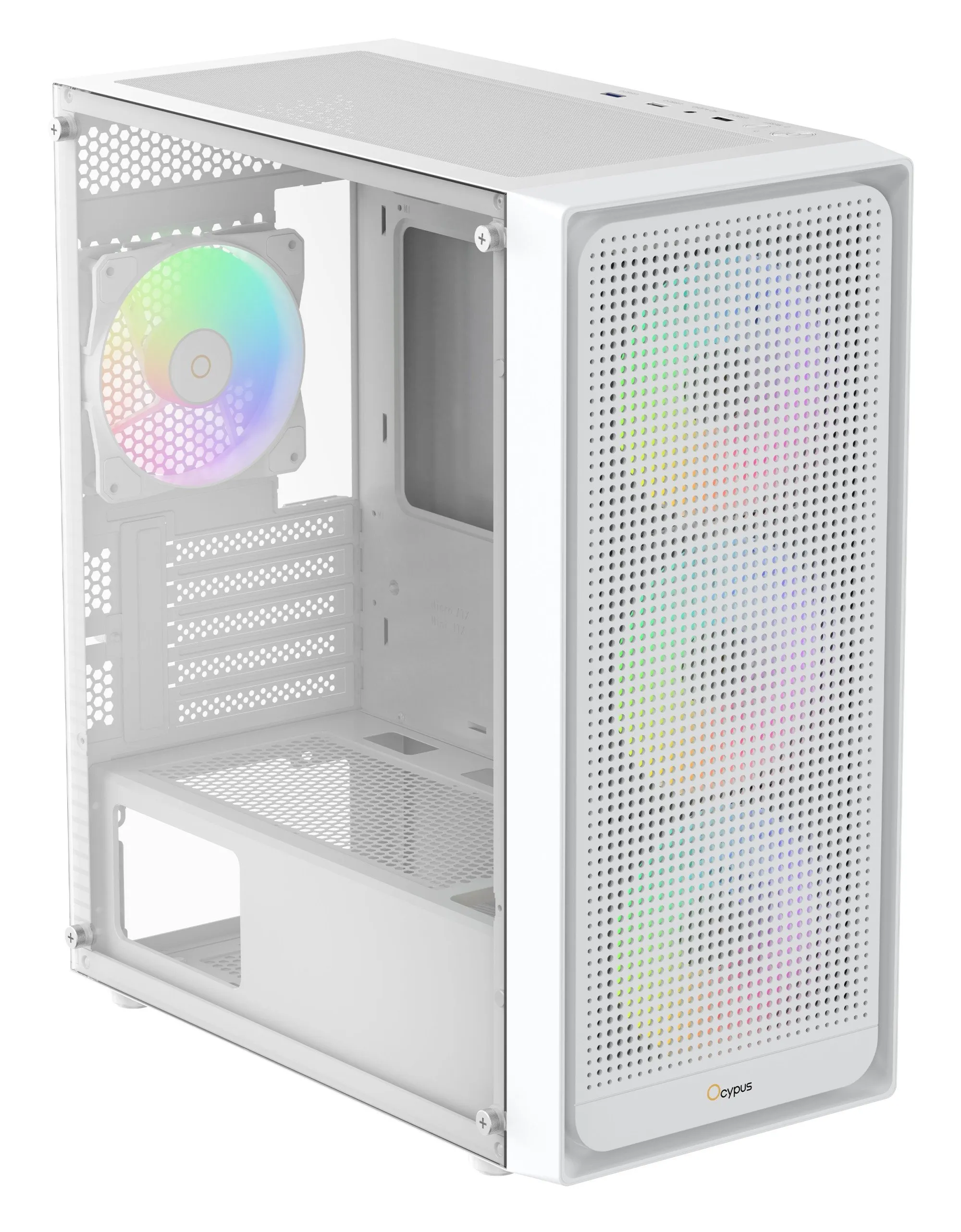 i5-6600/ H310 UDORE/ DeepCool/ 8 Gb/ 480 SSD/ Gamma C50 WH ARGB/ WT-450W