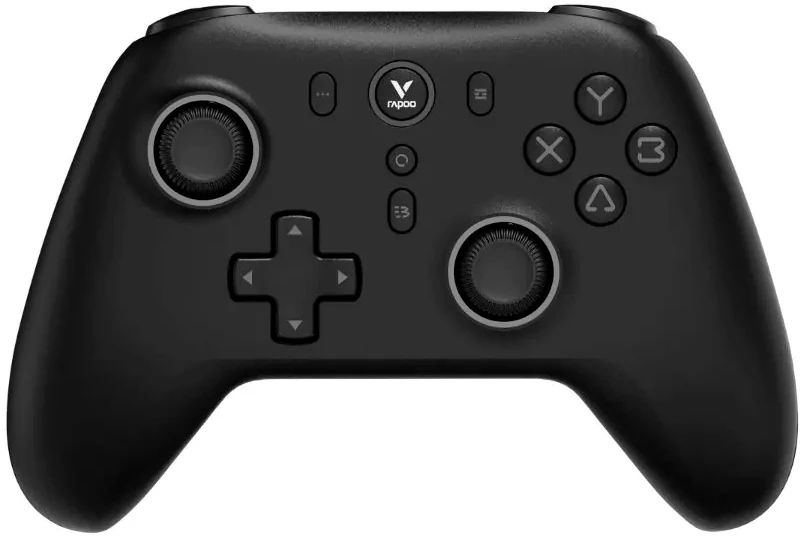Геймпад, Rapoo, V600SE, Беспроводной, Регулируемое крепление для смартфона, 2.4 GHz, Литиевая встроенная батарея, Type-C, LED, Черный