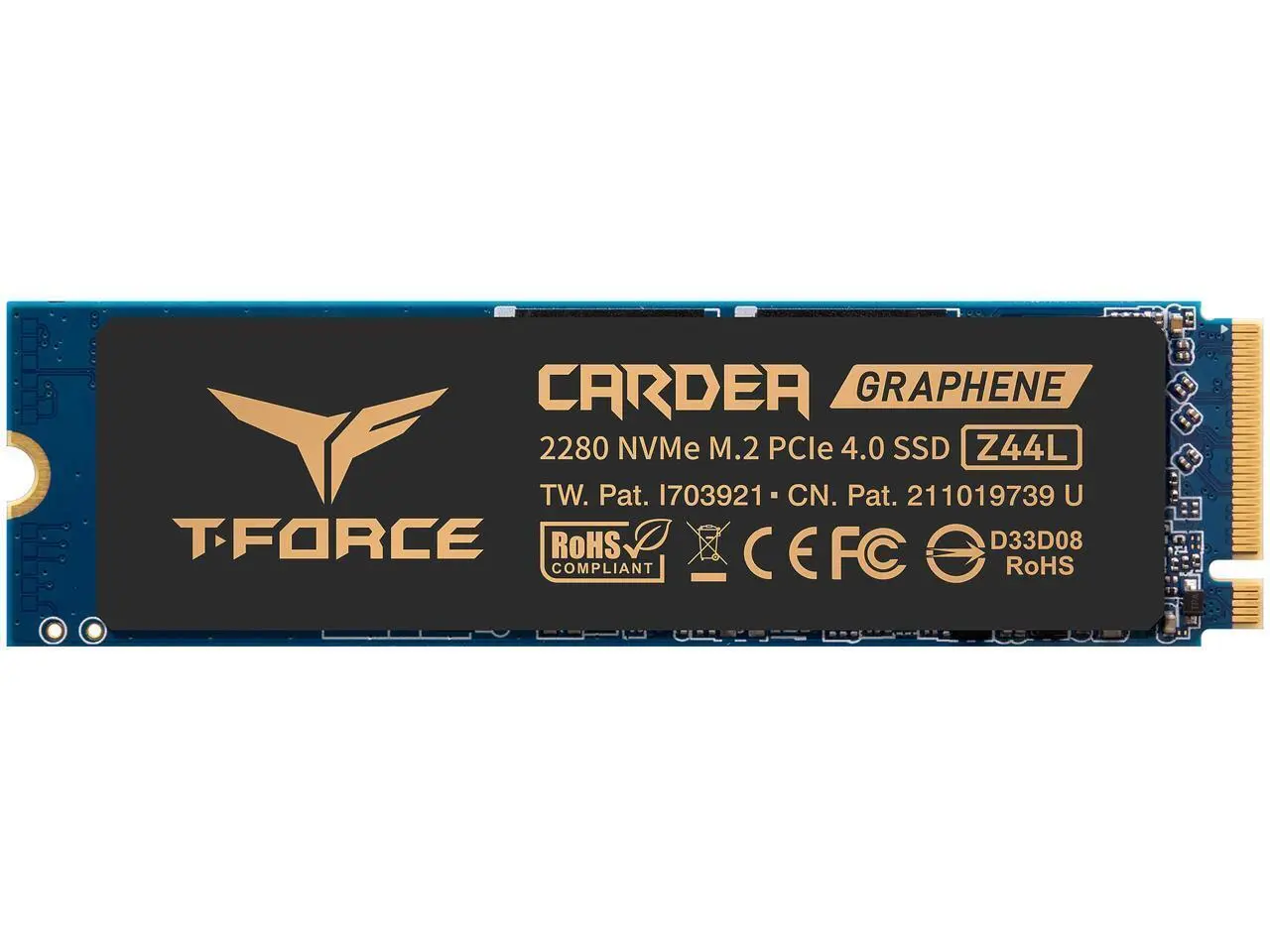 250 GB SSD M.2 TeamGroup T-FORCE Z44L M.2 R3300Mb/s, W1400MB/s TM8FPL250G0C127