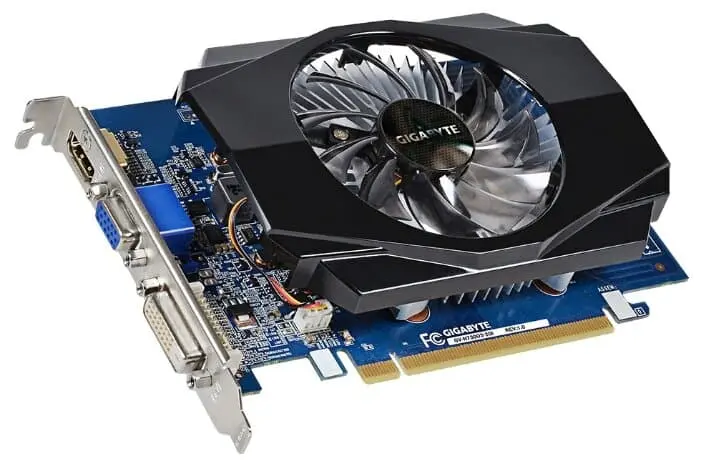 Видеокарта 2 Gb Udore GT730 2GB DDR3  DVI/HDMI/VGA/FAN