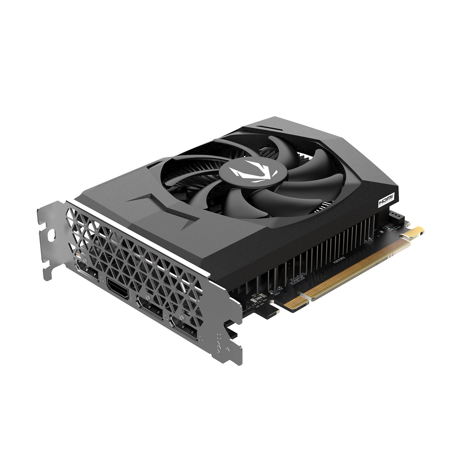 Видеокарта 6 Gb ZOTAC GAMING RTX 3050 SOLO, HDMI/3DP, [ZT-A30510G-10L]