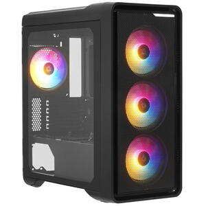 Корпус Zalman M3 Plus RGB, (без БП), Черный ,Case black