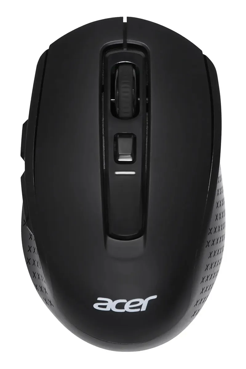 Мышь Acer OMR070, USB, Черный ,Mouse Wireless, BT/2,4GHz, Optical 800-1600 dpi, 1AA, black