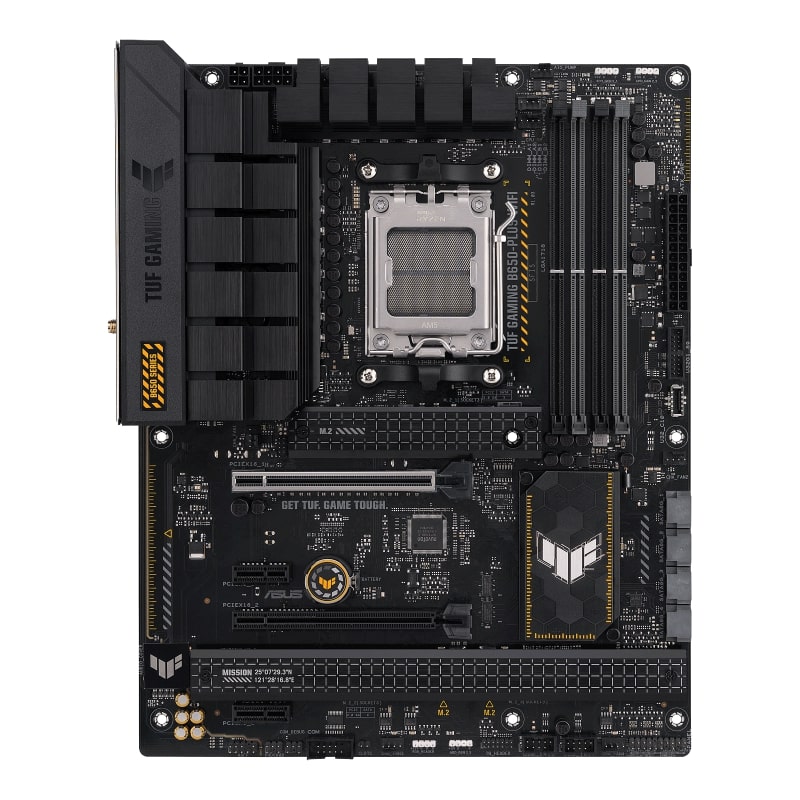 Мат.плата AMD ASUS TUF GAMING B650-PLUS AM5 4xDDR5 4xSATA3 RAID 3xM.2 DP HDMI ATX