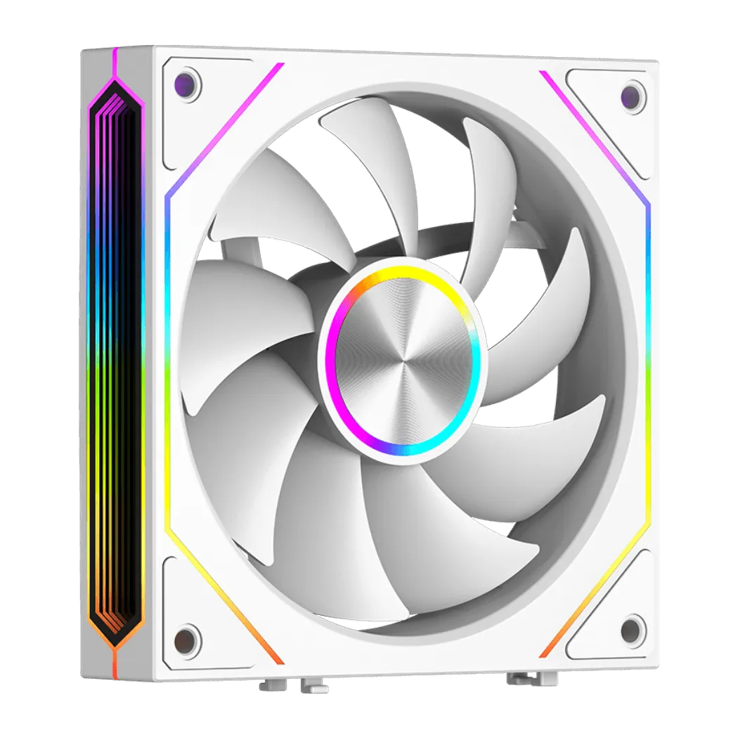 Вентилятор для корпуса PCCooler F3 X120 ARGB WH 1x(120x120x25mm) 800-1800 RPM 54CFM White