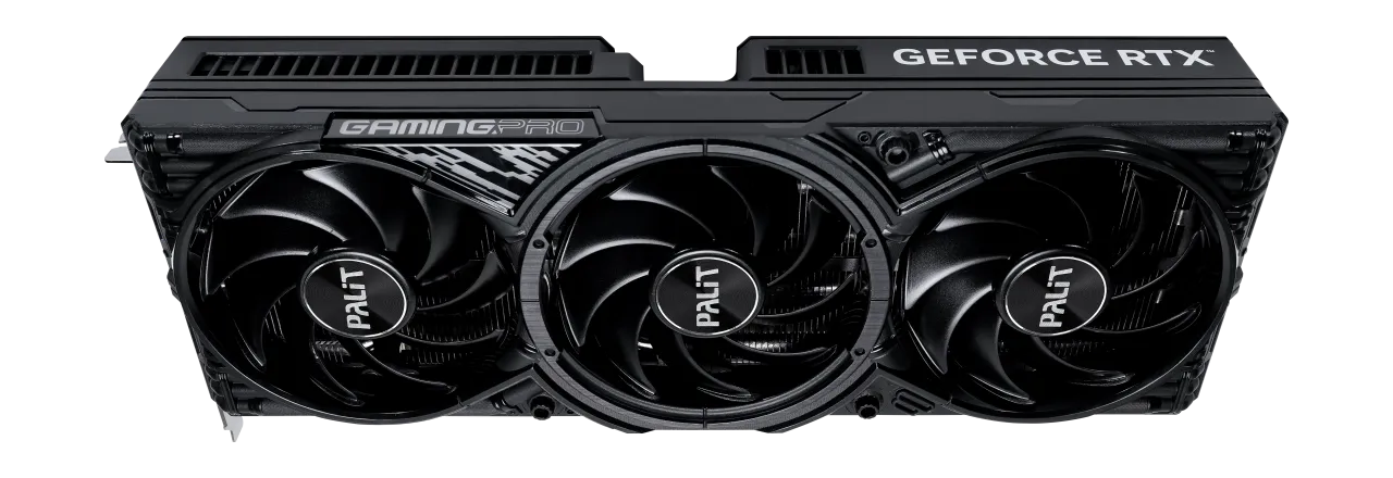 Видеокарта 16 Gb PALIT RTX5070Ti GAMINGPRO 16GB (4710562245011), (NE7507T019T2-GB2031A), GDDR7, 256bit, 3-DP, HDMI, 331.9*127.1*60 мм, Цветная коробка