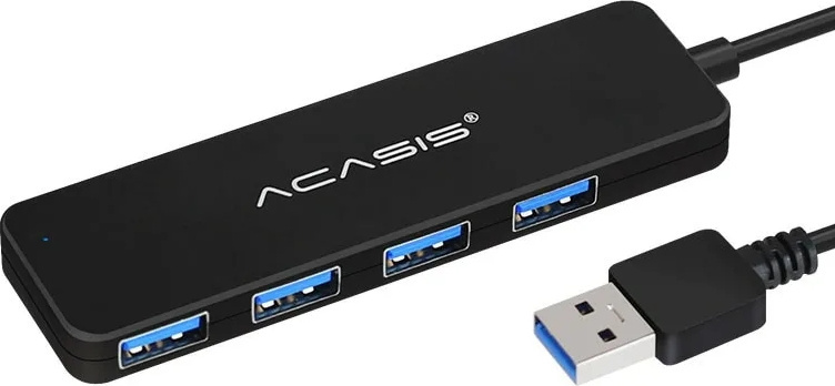 Расширитель USB 3.0 Hub ACASIS AB3-L42, черный