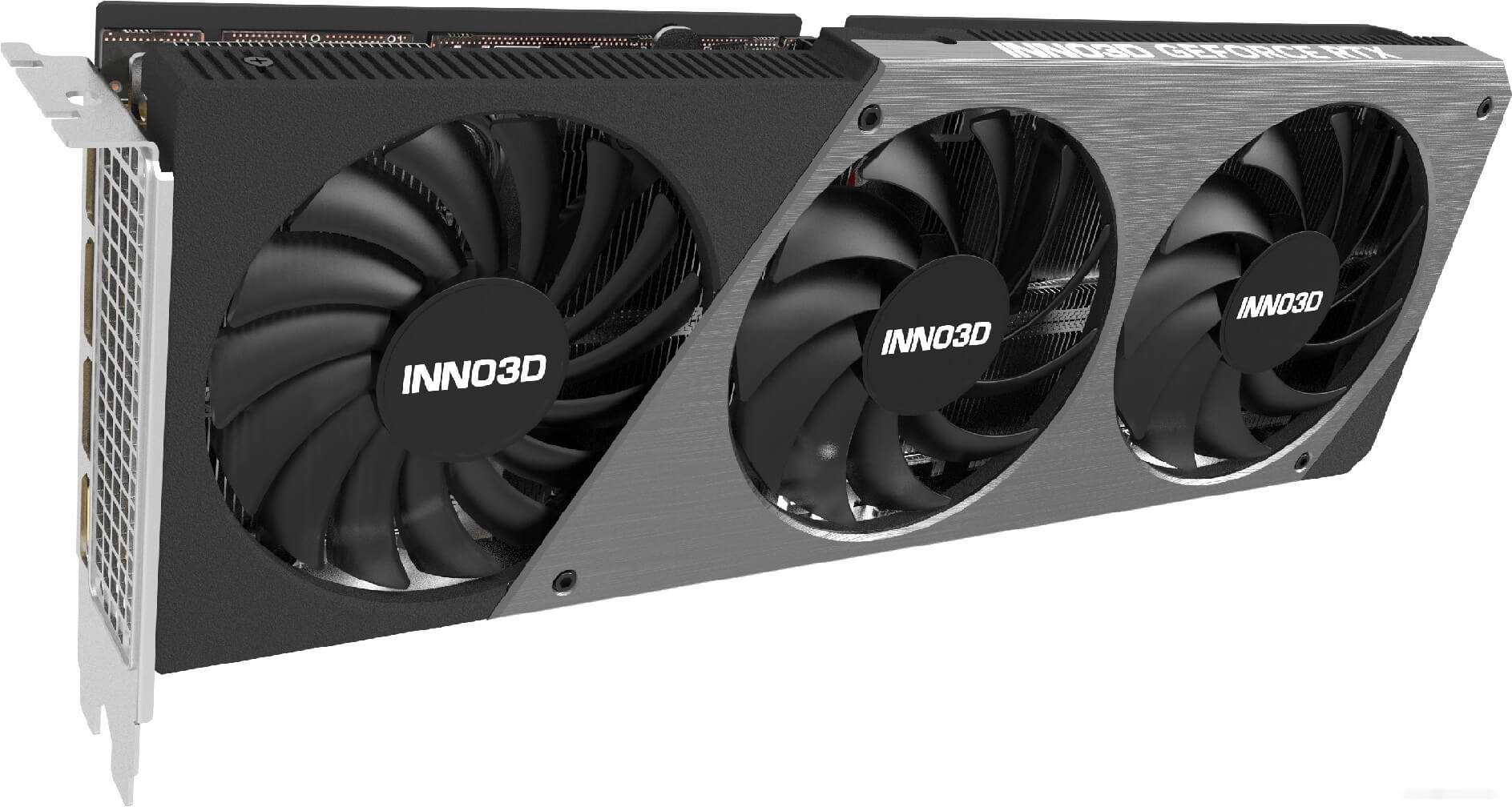 Видеокарта 8 Gb Inno3D RTX4060 Ti X3 OC, 8G GDDR6 128-bit HDMI 3xDP N406T3-08D6X-171153L