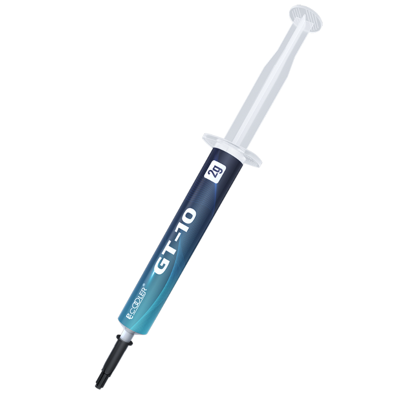 Термопаста PCCooler GT-10 2G Теплопроводность - 9.8 Вт/мК, от -50°С до 250°С. В шприце. 2гр.