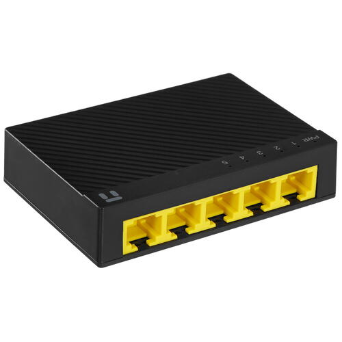Сетевой коммутатор Netis ST3105GS, черный ,Switch 5 port 10/100/1000 Mbit, Auto MDI/MDI-X, retail, b