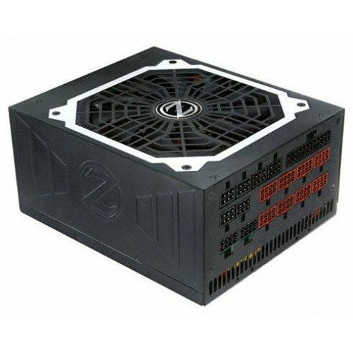 Блок питания  Zalman ZM1000-ARX, 1000W, ATX, Platinum, APFC, 20+4pin, 4+4pin, 8pin, 12*Sata, 8*Molex, 6*PCI-E 6+2 pin, FDD, Модульный, Вентилятор 13,5