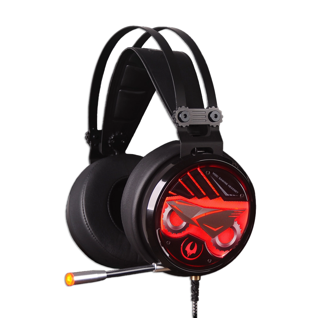 Наушники+микрофон игровые Bloody MOCI M630-Black <20Hz-20kHz, 16 Ohms, 102dB, 1.2m>