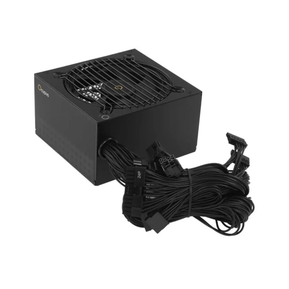 Блок питания Ocypus Gamma P650 Черный 650W Non modular, 80+ 230V EU WHITE, Gamma-P650-W1HDBK024X-EU