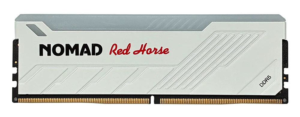 16GB DDR5 5600MHz NOMAD UDIMM CL46 RGB NMD5600D5U46-16GBRGBW White