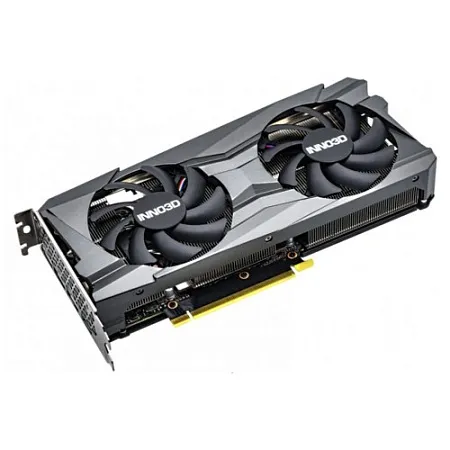 Видеокарта 12 Gb Inno3D RTX3060 Twin X2, 12G GDDR6 192-bit HDMI 3xDP N30602-12D6-119032AH