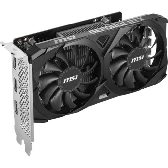 Видеокарта 6 Gb MSI RTX 3050 VENTUS 2X E 6G OC, 6G GDDR6 96-bit Gen4x16  2xHDMI DP