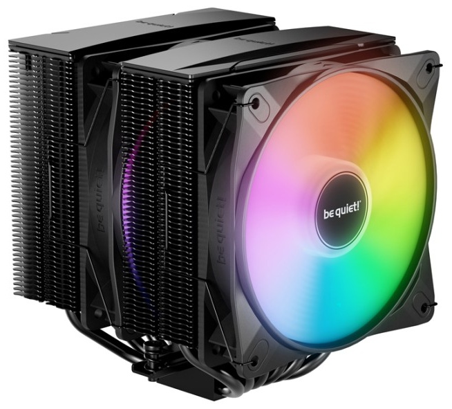 Кулер для процессора,Bequiet!, Pure Rock 3 PRO XL, BK043, Intel: 1700/1200/2066/1150/1151/1155, AMD: AM5/AM4, TDP 190W, Light Wings LX 120mm PWM, 2000