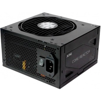 Блок питания, XPG, Core Reactor, COREREACTOR750G-BKCEU, 750W, ATX, Gold, APFC, 20+4 pin, 2*4+4 pin, 12*Sata, 4*Molex, 6*PCI-E 6+2 pin, Modular, Вентил