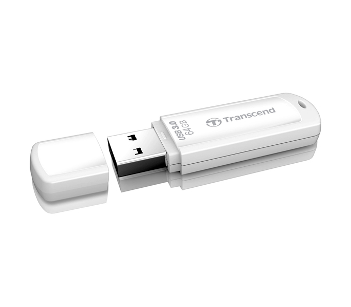 USB 3.0 64GB Transcend TS64GJF730 белый