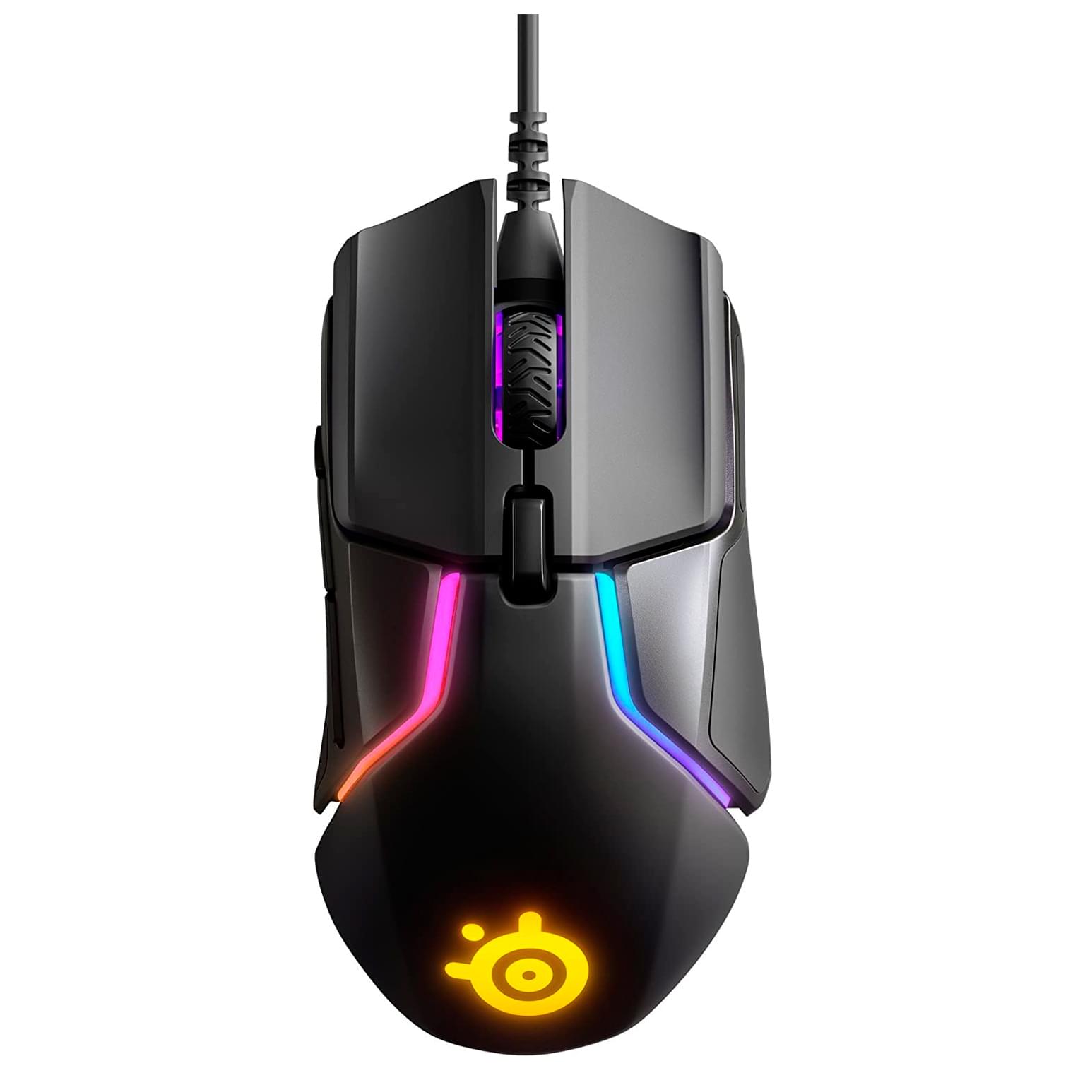 Мышь Steelseries, Rival 600 62446, Игровая, Оптическая 12000dpi (сенсор TrueMove 3+), 7 кнопок, Пров