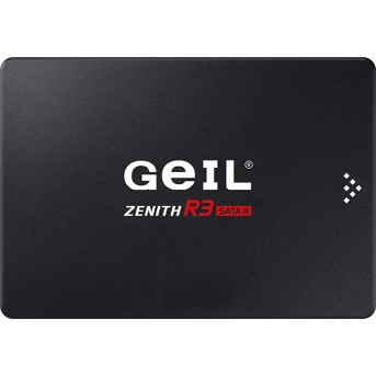 1000 GB SSD GEIL GZ25R3-1TB ZENITH R3 Series 2.5” SATAIII R550MB/s W5100MB/s