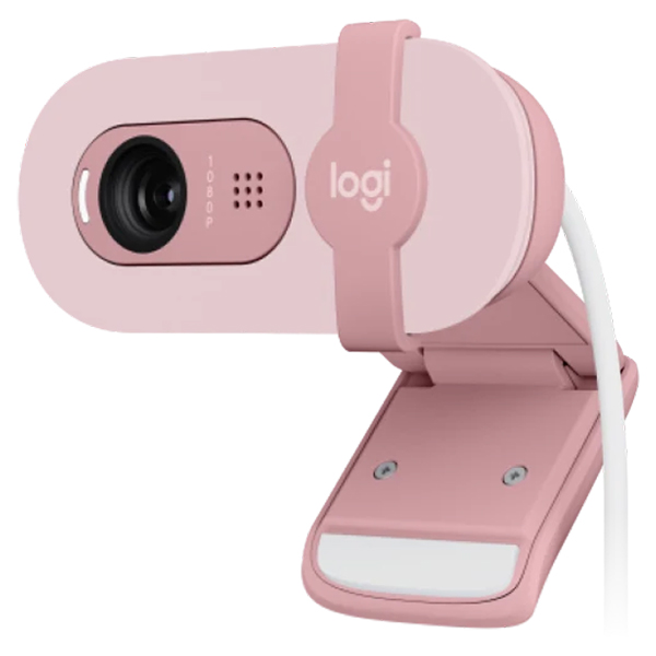 Веб-камера Logitech Brio 100 Rose 960-001623