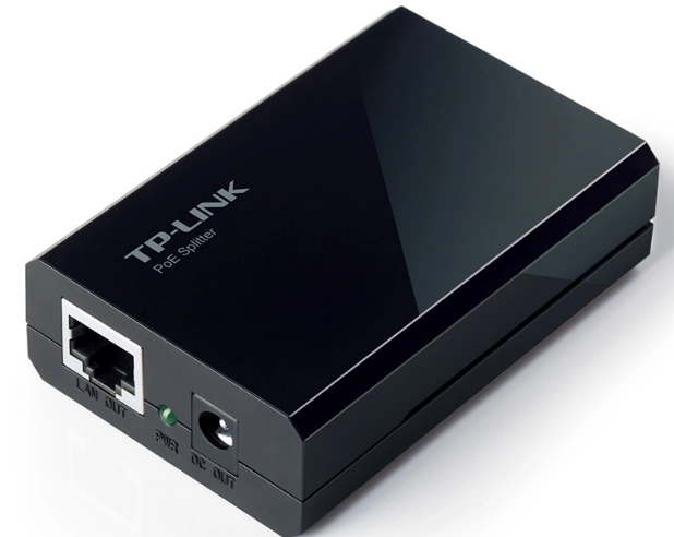 Разветвитель PoE TP-Link TL-PoE10R <PoE Receiver adapter, 2 10/100M RLJ45 ports, 1 power port, plast