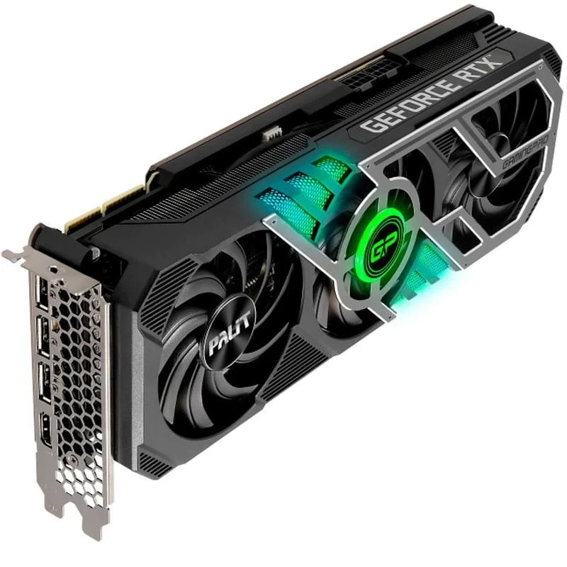 Видеокарта 24 Gb PALIT RTX3090 GAMINGPRO 24G, NED3090019SB-132BA, GDDR6X, 384bit, 3-DP, HDMI, 294*11