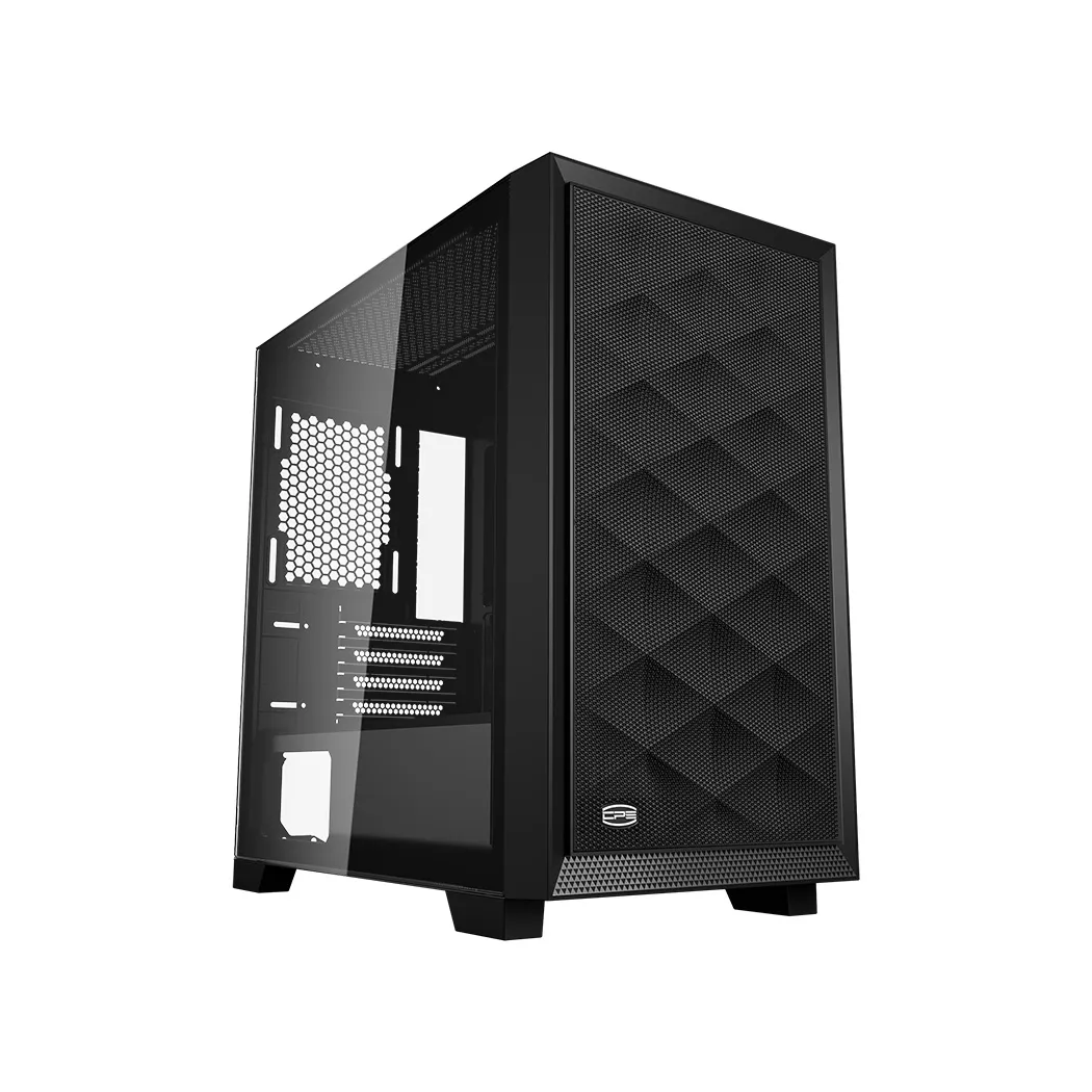 Кейс, PCCooler C3D310 BK ARGB mATX/ITX USB3.0, 2xUSB2.0 Black