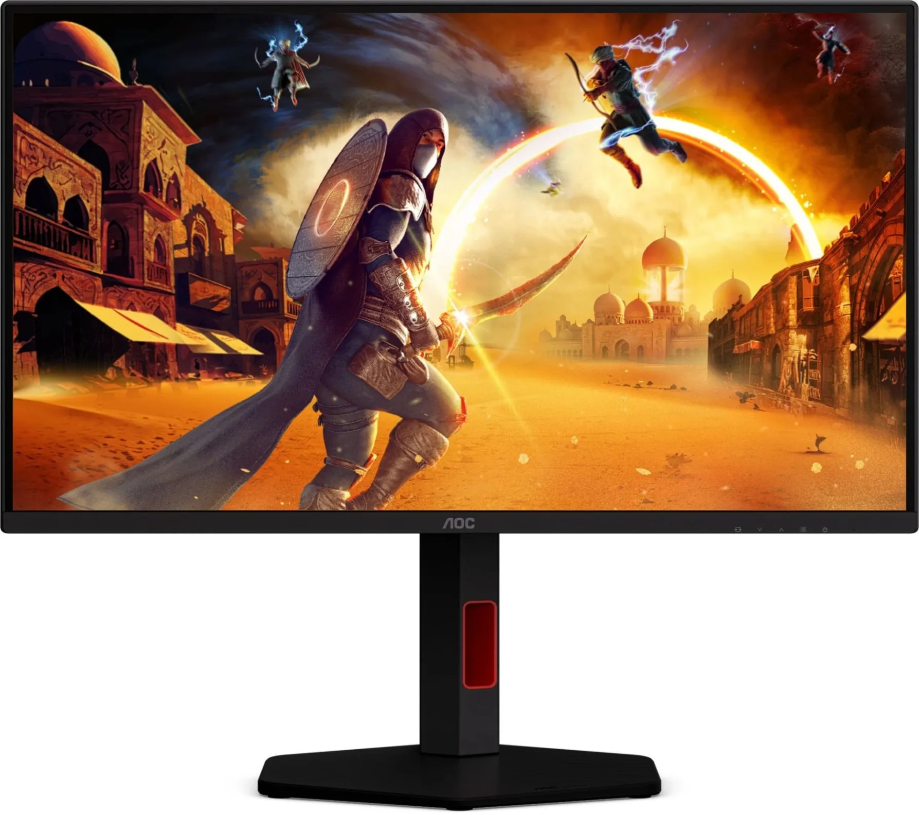 Монитор Игровой 24,5" AOC 25G4KUR Fast IPS 1920x1080 420Hz 1ms 350cd/m 1000:1 2xHDMI 1xDP HAS Черный