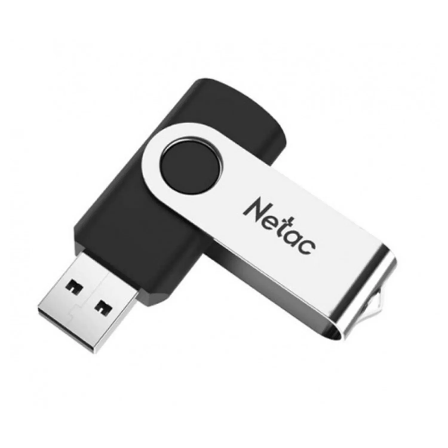 USB 256 GB 3.0 Netac U505 NT03U505N-256G-30BK серебристый/черный