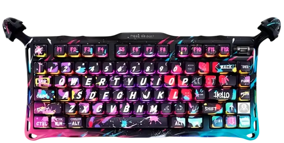 Клавиатура игровая проводная GravaStar Mercury V75 Pro CG BLK/ 6972448923668/ GS V75 PRO_CG_BLK_CN/ 
