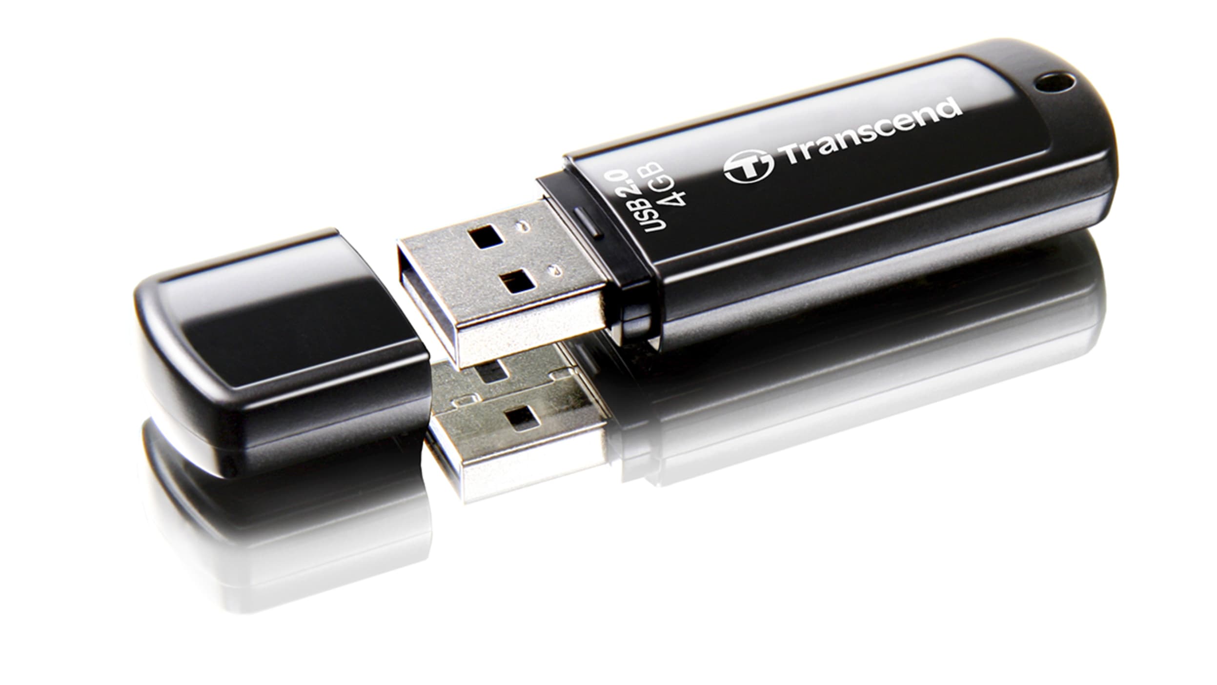 USB 2.0 4 Gb Transcend TS4GJF350 черный