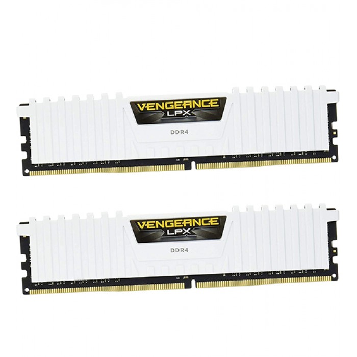 DDR4 16 GB KIT Corsair Vengeance LPX, CMK16GX4M2D3000C16W, DDR4, 16 GB, white ,DIMM kit <3000MHz> (2x8GB),16-20-20-38