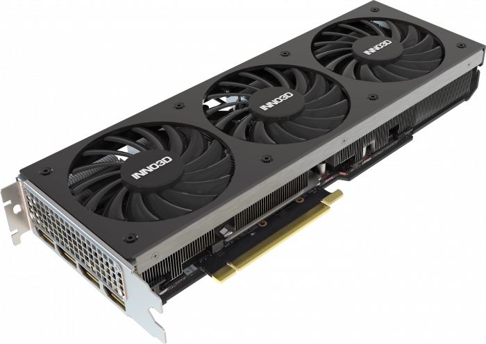 Видеокарта 8 Gb Inno3D RTX3070 Ti X3, 8G GDDR6X 256-bit HDMI 3xDP N307T3-086X-1810VA44