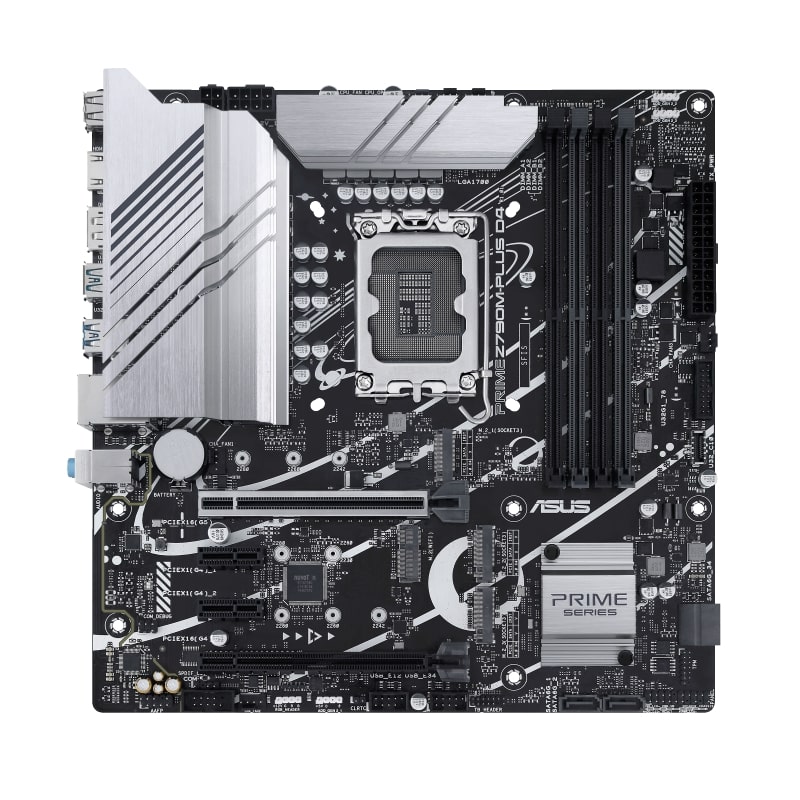 Мат.плата ASUS PRIME Z790M-PLUS, LGA1700 4xDDR5 4xSATA3 3xM.2 HDMI DP mATX