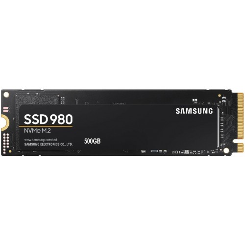 500 Gb SSD Samsung 980 NVMe M.2 2280 R3100Mb/s W2600MB/s MZ-V8V500BW