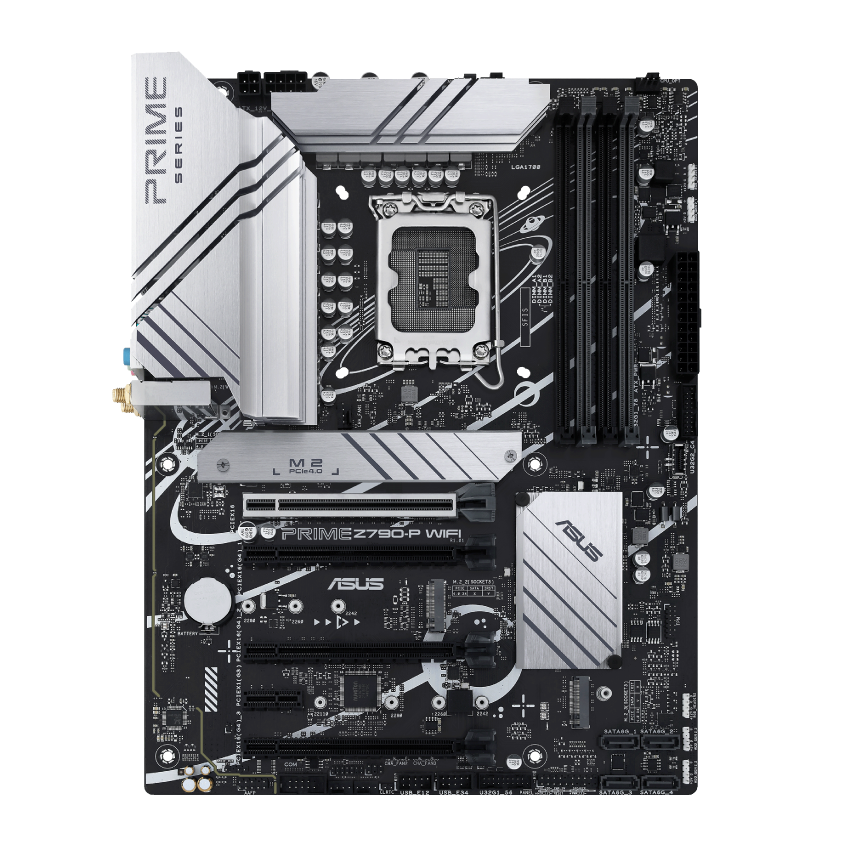 Мат.плата ASUS PRIME Z790-P WIFI LGA1700 4xDDR5 4xSATA3 Raid 3xM.2 HDMI DP ATX