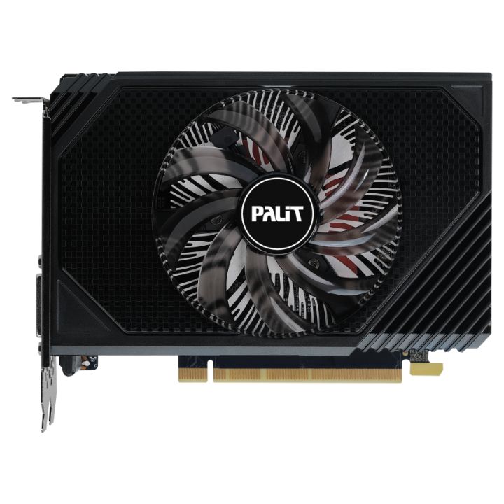 Видеокарта PALIT 6 Gb RTX3050 STORMX OC 6G,NE63050S18JE-1070F,GDDR6, 96bit, DP, DVI, HDMI, 162*117*4