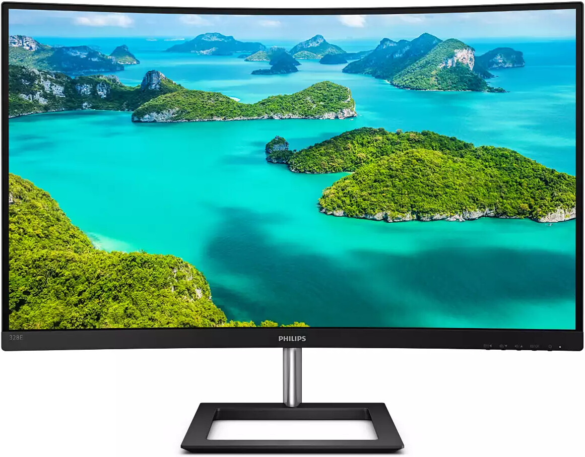 Монитор 31,5" PHILIPS 328E1CA/00/01 VA 3840x2160 4мс 250кд/м 2500:1 2xHDMI 1xDP 2x3W R1500