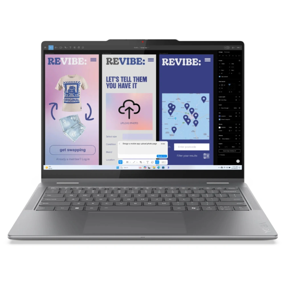 LENOVO Yoga 7 2-in-1/ Core Ultra 7 256V/ 16 Gb DDR5/ 512 NVMe/ 14" WUXGA OLED (СЕНСОРНЫЙ)/ DOS/ 83JQ007YRK