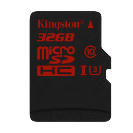 Карта памяти MicroSD 32GB Class 10 U3 Kingston SDCA3/32GB