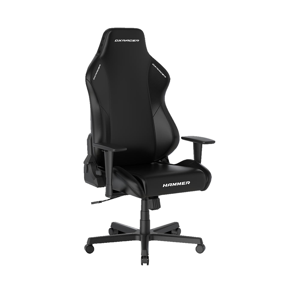 Игровое компьютерное кресло, DX Racer, GC/LHE23LTA/N, Hammer series, Рекомендуемый рост: до 190 см, Рекомендуемый вес: до 115 кг, Эко-кожа, Угол накло