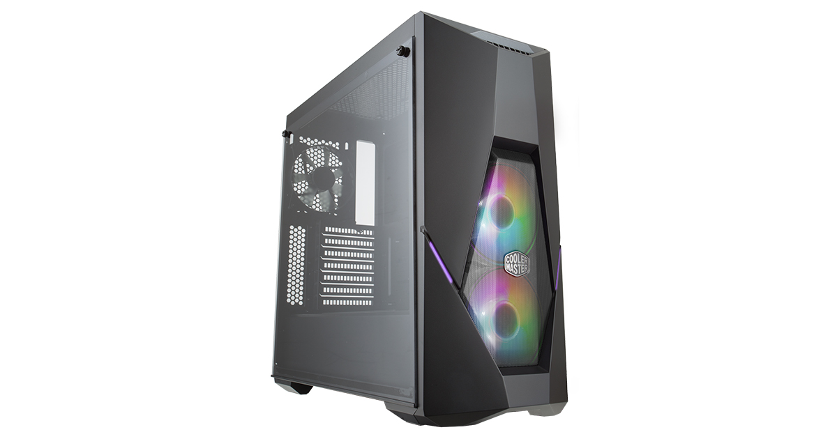 Кейс, CoolerMaster MasterBox K500 ARGB (MCB-K500D-KGNN-S02) ATX/mATX/Mini-ITX 2xUSB3.2 Черный